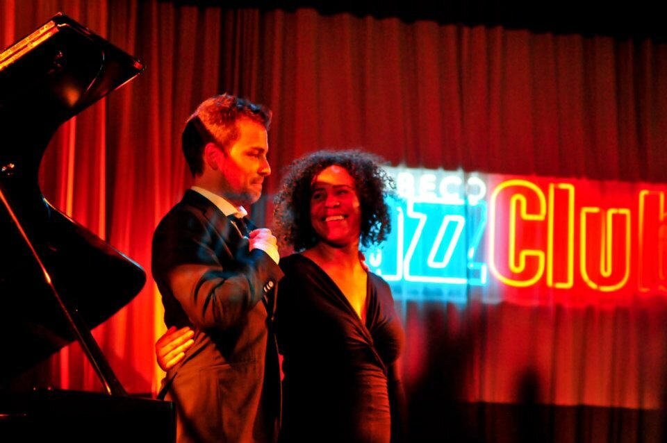 Gideon van Gelder with Lilian Vieira at the Concertgebouw